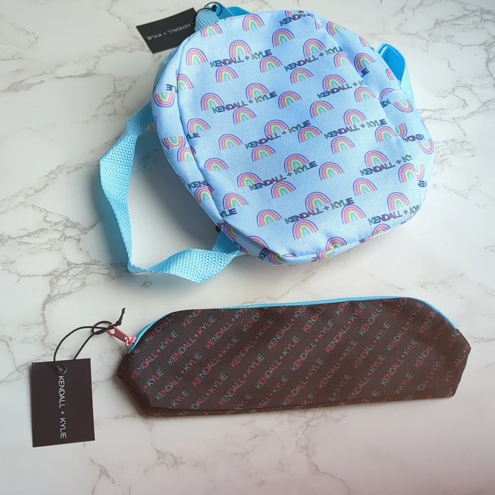 Kendall & Kylie makeup bags set of 2. NWT!